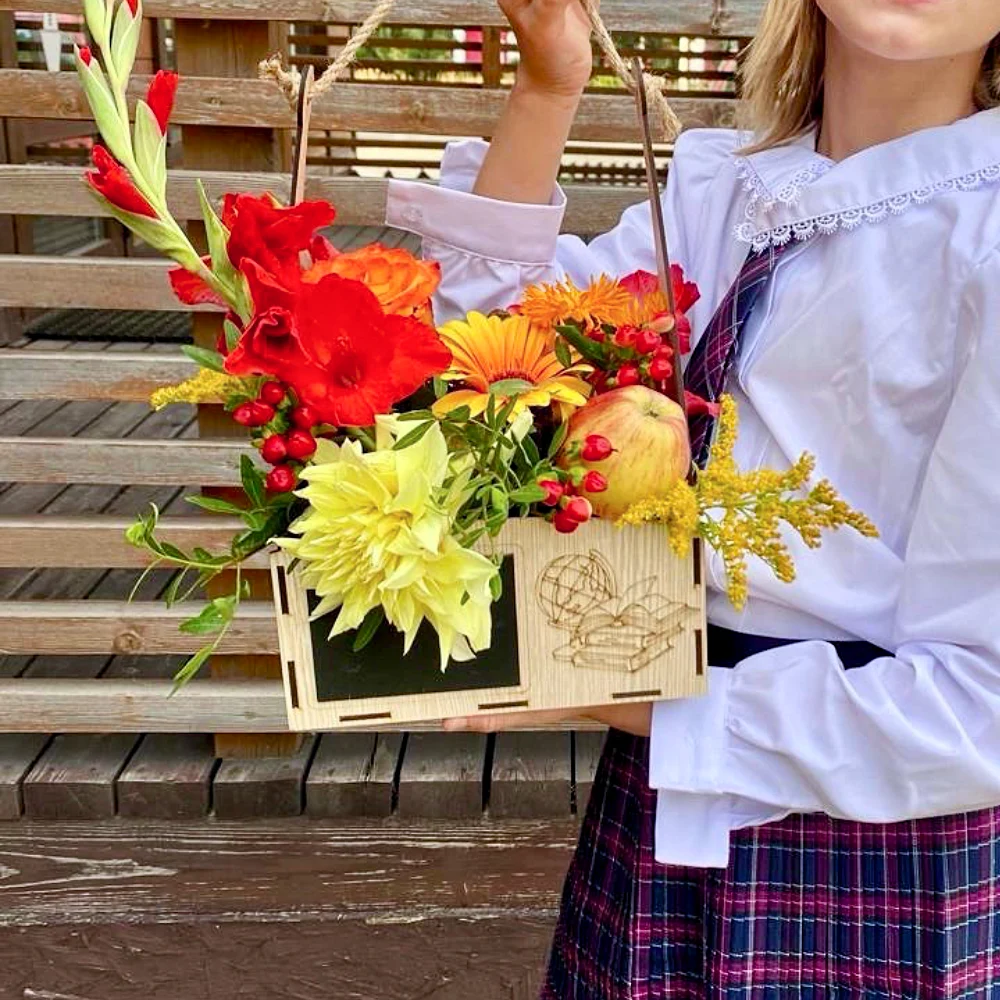 Цветы школьнику