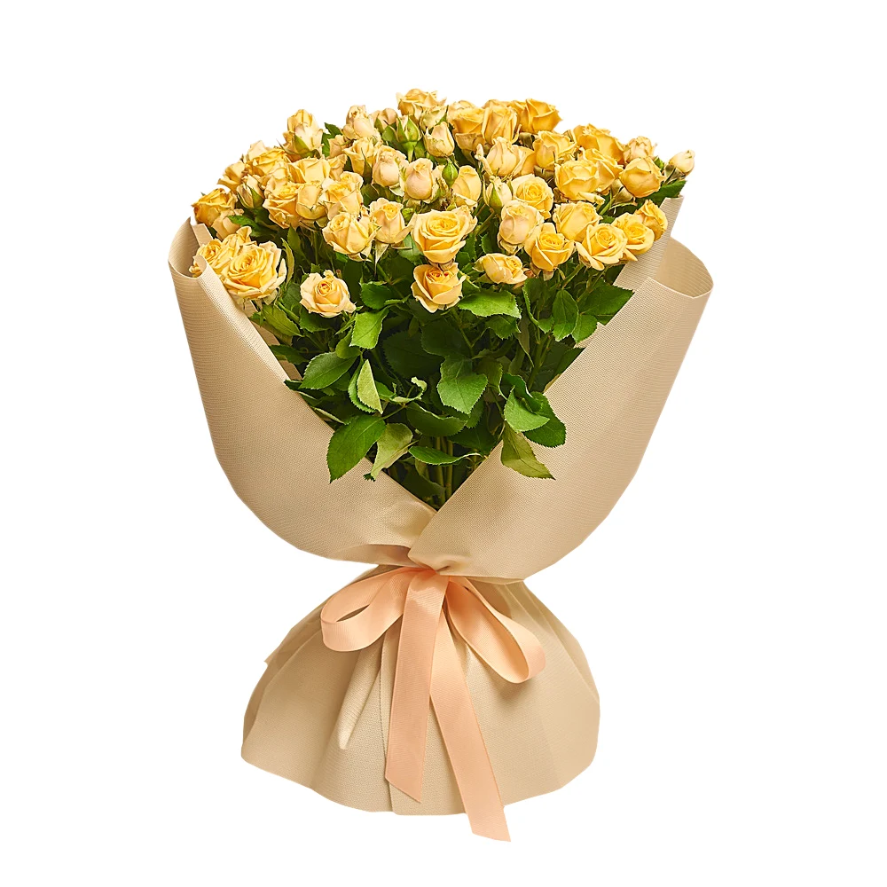 21 чайная кустовая роза