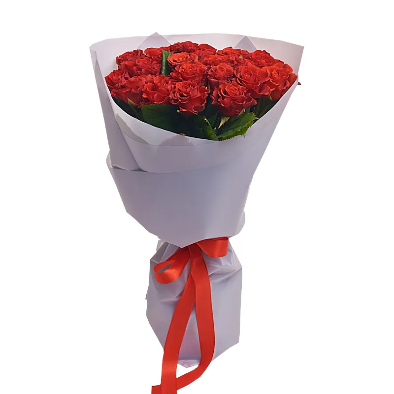 Букет из красных роз Эквадор (70см)