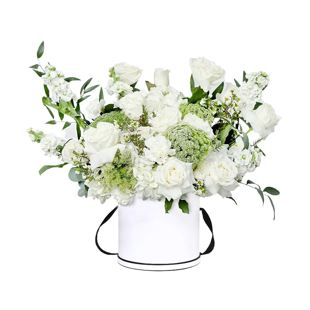 Цветы в коробке