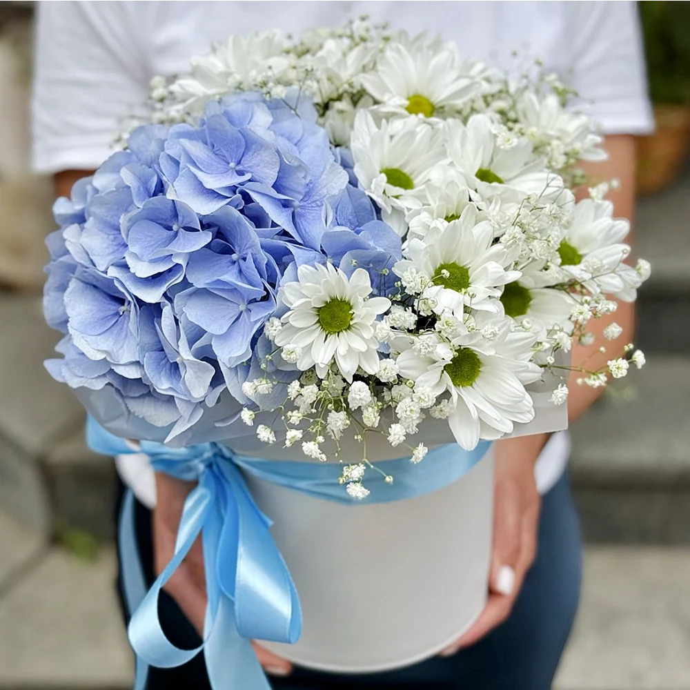 Цветы в коробке