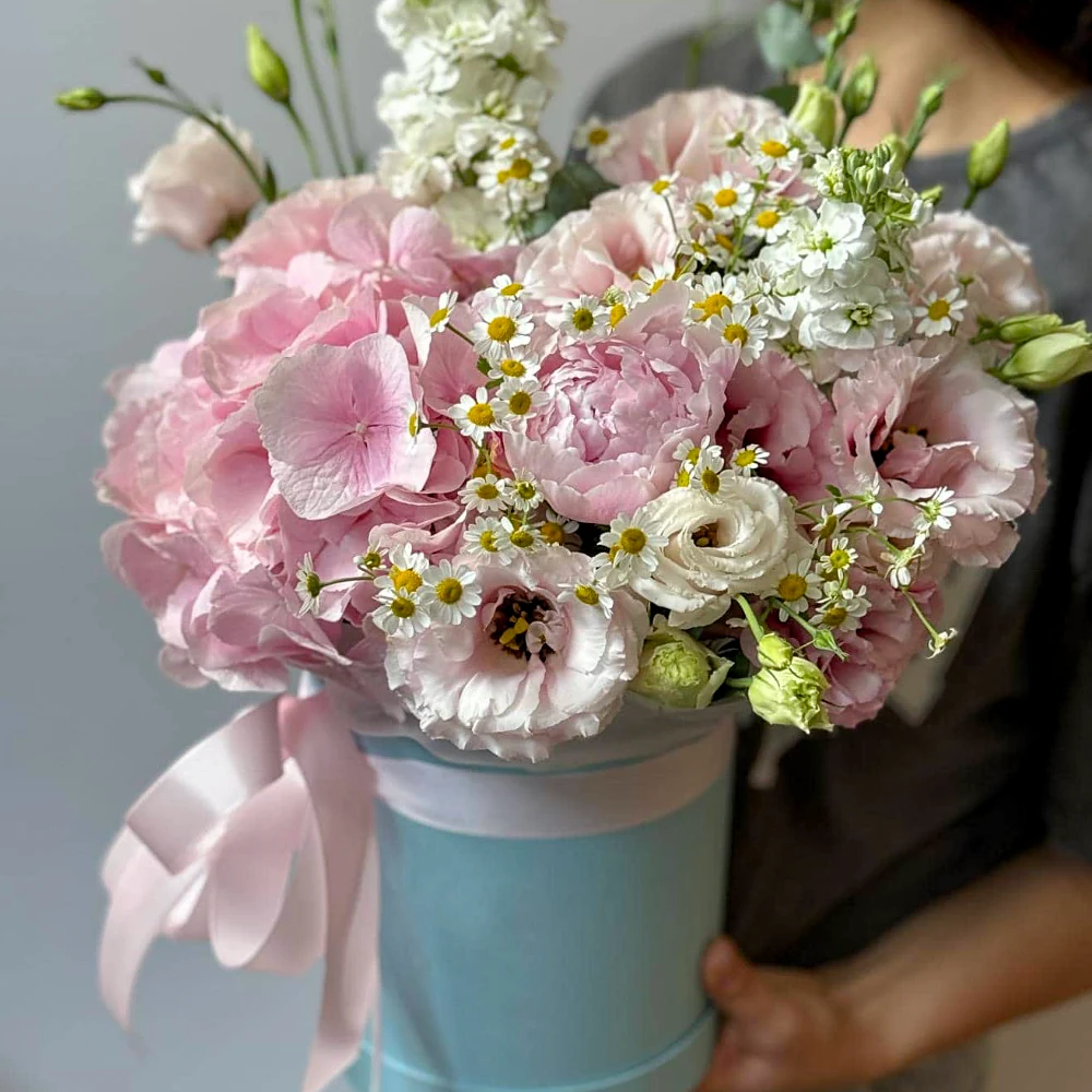 Цветы в коробке