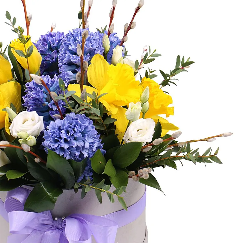 Цветы в коробке 