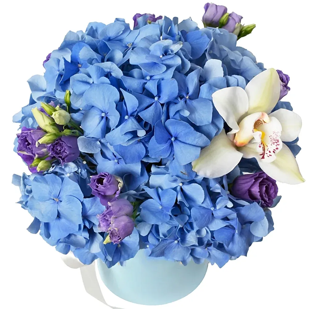 Цветы в коробке 