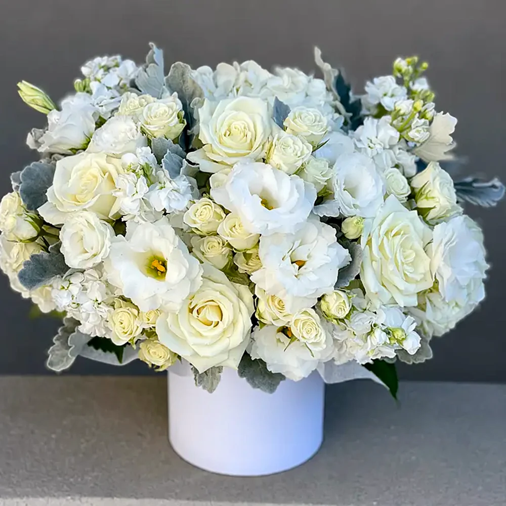 Цветы в коробке