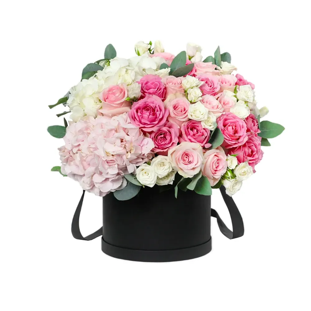 Цветы в коробке