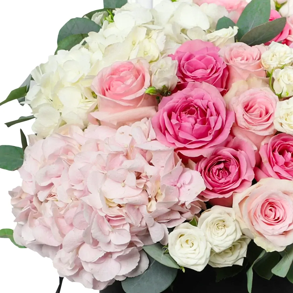 Цветы в коробке