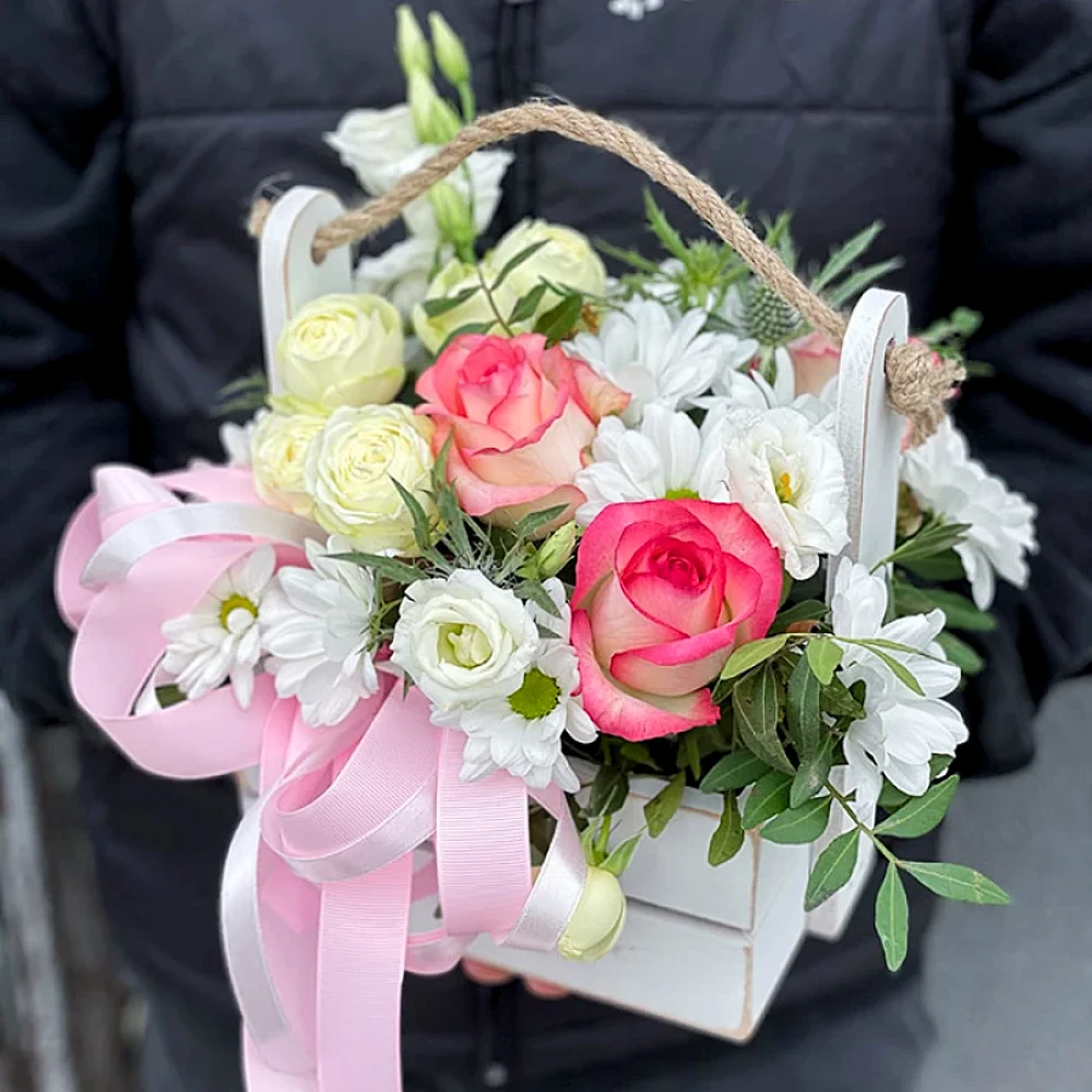 Композиция в ящике