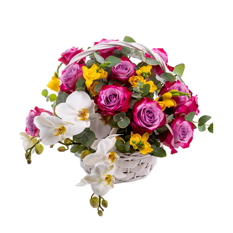 Корзина с цветами