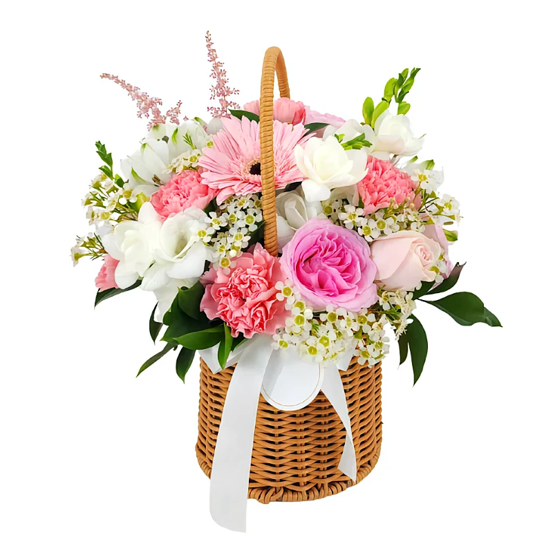 Корзина с цветами
