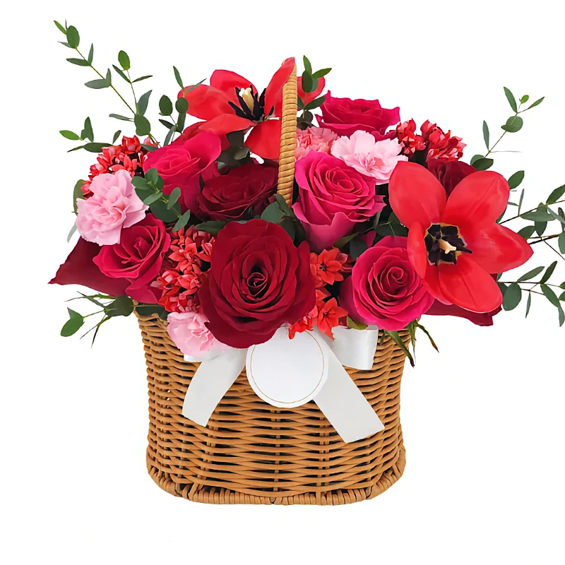 Корзина с цветами