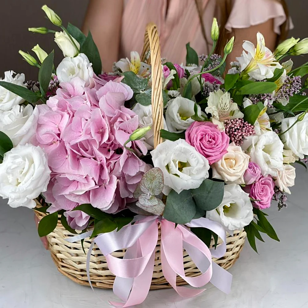Корзина с цветами