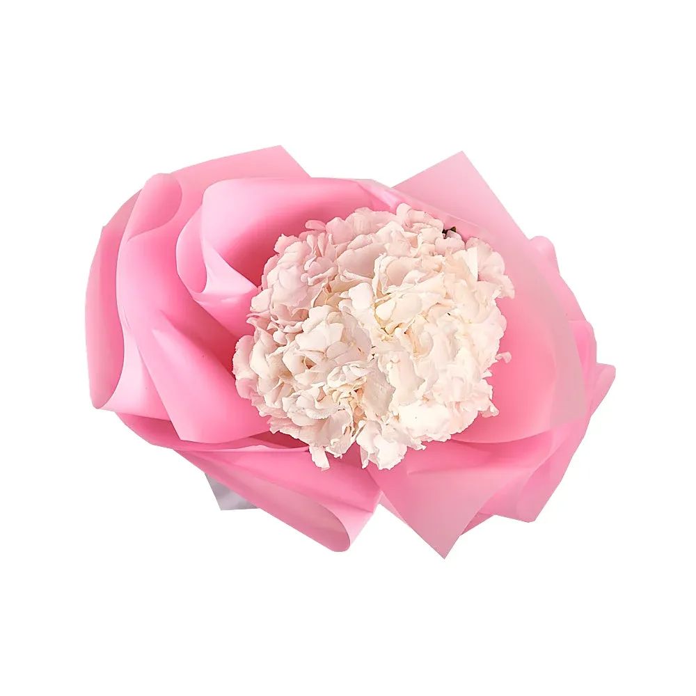 Моно-букет из 1 белой гортензии